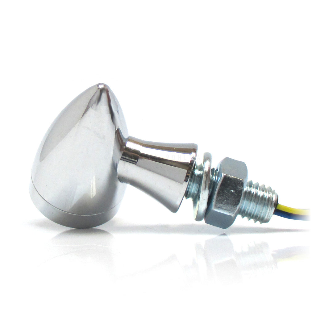 SMD Blinker ZERO mit Rücklicht und Bremslicht, chrom