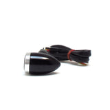 LED-Blinker mit Rück- & Bremslicht Progress-Line Jack 3in1, Schwarz/Silber