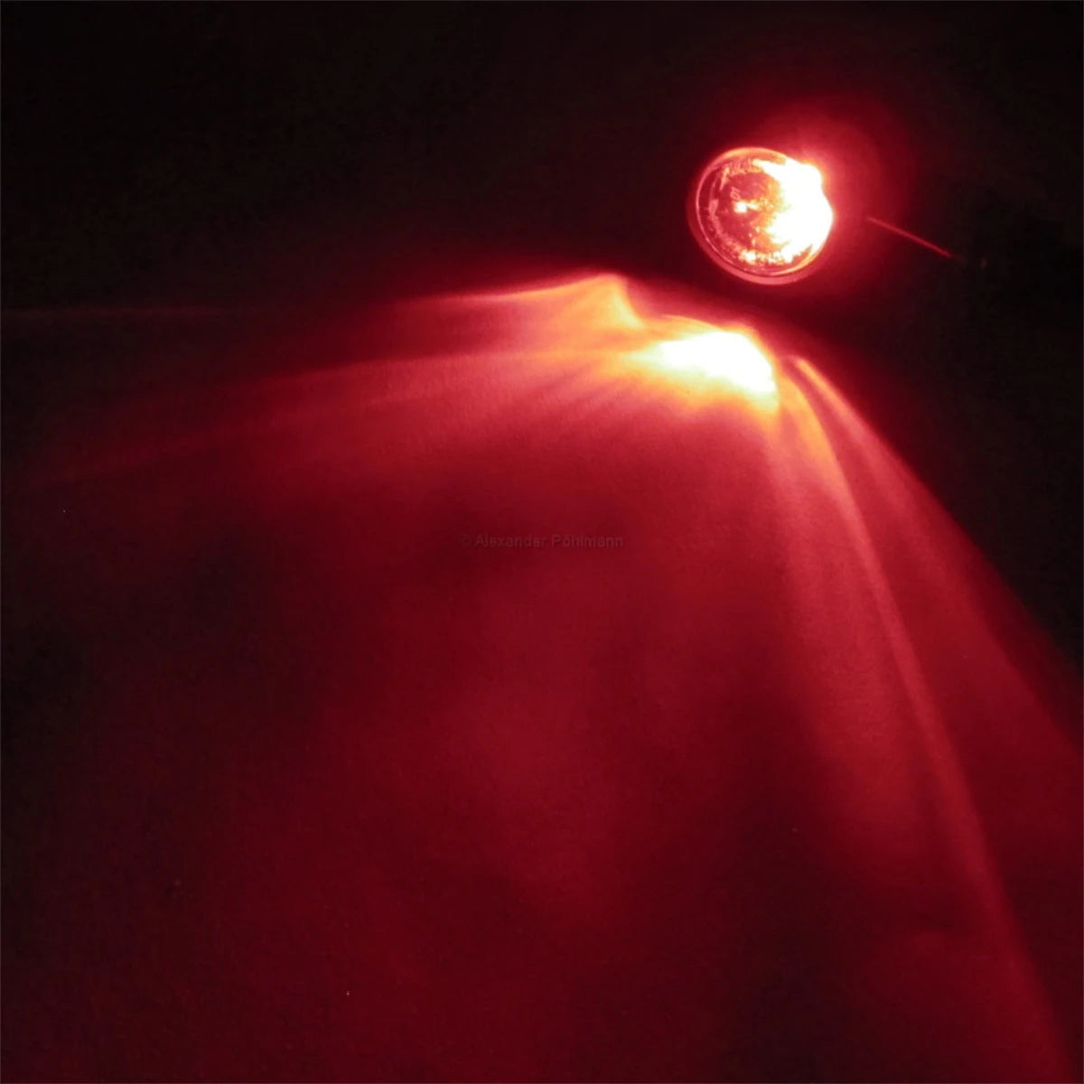 LED-Blinker mit Rück- & Bremslicht Progress-Line Jack 3in1, Schwarz/Silber