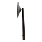 Lenkerspiegel HIGHSIDER MONTANA-BLAST XL, schwarz matt, E-geprüft, M10 Gewinde