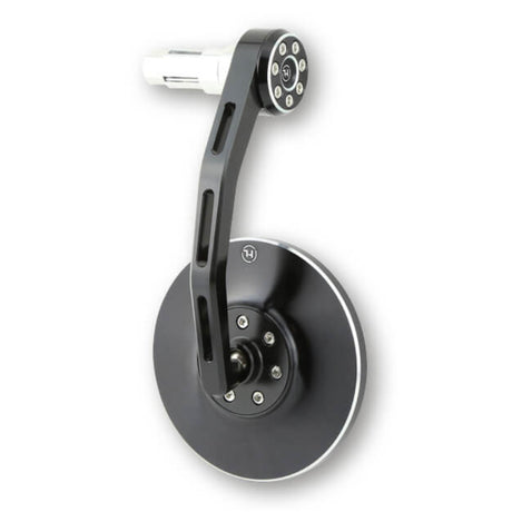 Lenkerendenspiegel HIGHSIDER CONERO EVO, schwarz, Klemmbereich 12-22 mm