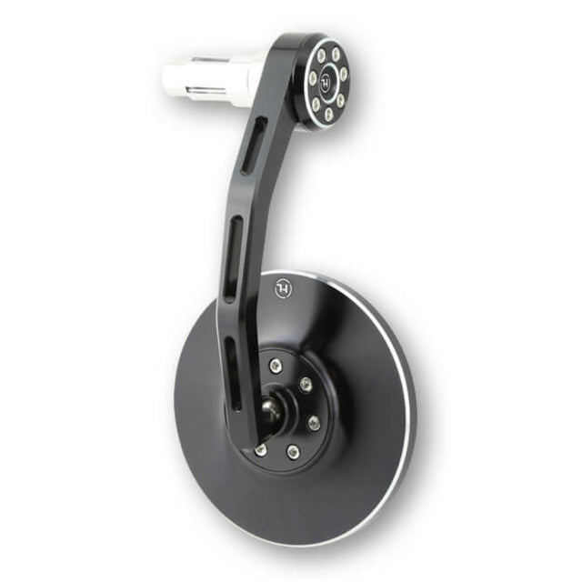 Lenkerendenspiegel HIGHSIDER CONERO EVO, schwarz, Klemmbereich 12-22 mm