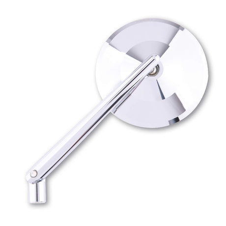 Lenkerspiegel HIGHSIDER MONTANA, chrom, E-​geprüft, M10 Gewinde