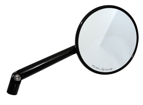 Lenkerspiegel HIGHSIDER MONTANA, schwarz, E-geprüft, M10 Gewinde
