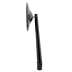 Lenkerspiegel HIGHSIDER MONTANA XL, schwarz, E-geprüft, M10 Gewinde