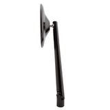 Lenkerspiegel HIGHSIDER MONTANA XL, schwarz, E-geprüft, M10 Gewinde