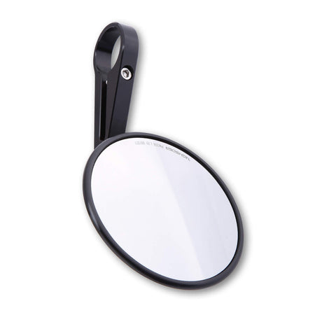 Lenkerendenspiegel HIGHSIDER MONTANA lang, schwarz, Aufnahme Ø 30 x B 12 mm