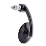 Lenkerendenspiegel HIGHSIDER MONTANA EVO, schwarz, Klemmbereich 12-22 mm