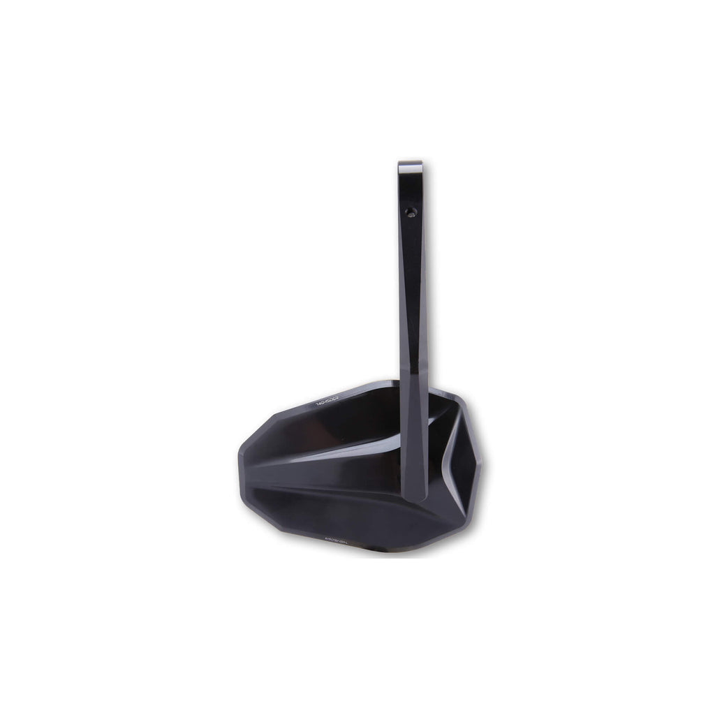 Lenkerendenspiegel HIGHSIDER VICTORY lang, schwarz, Aufnahme Ø 30 x B 12 mm
