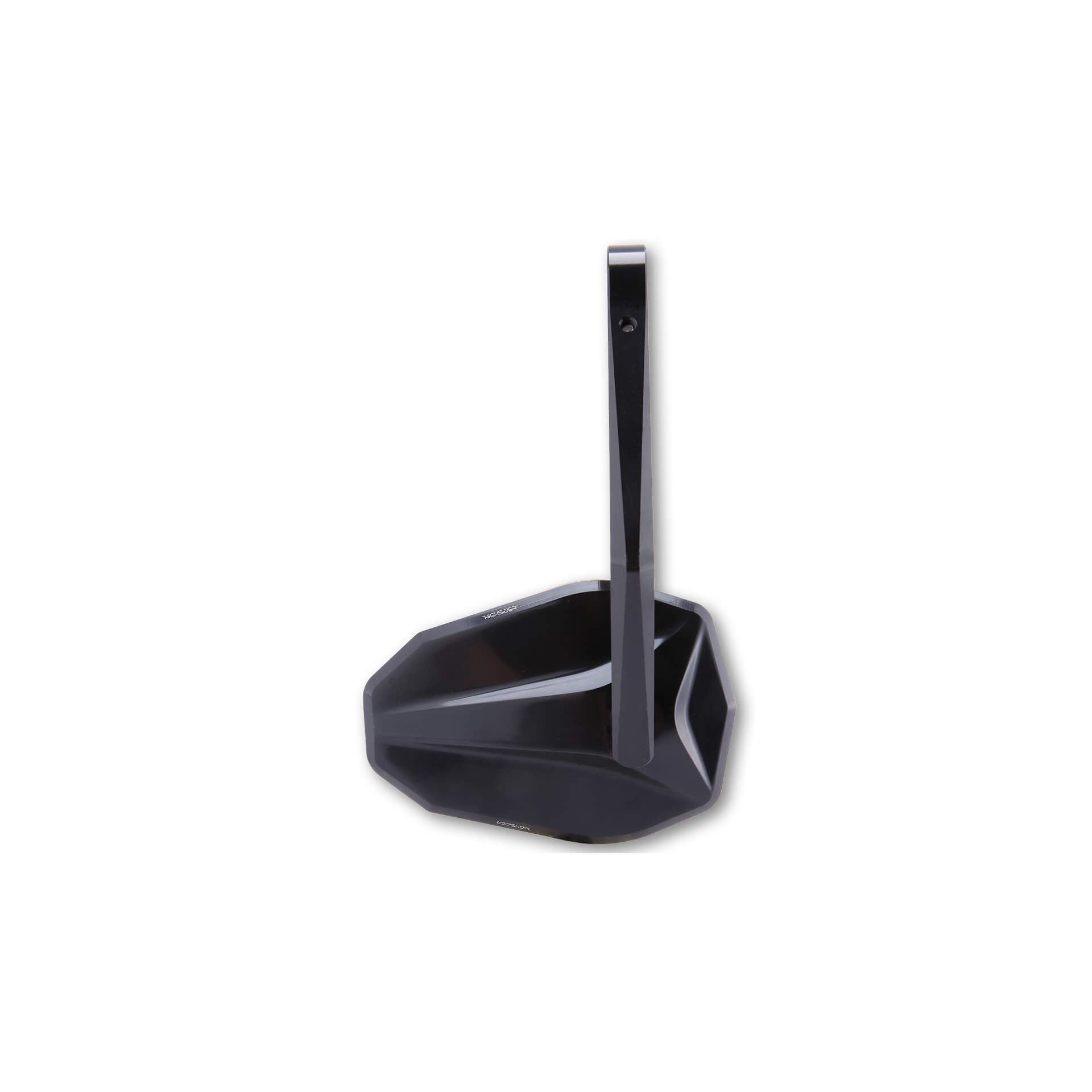Lenkerendenspiegel HIGHSIDER VICTORY lang, schwarz, Aufnahme Ø 30 x B 12 mm
