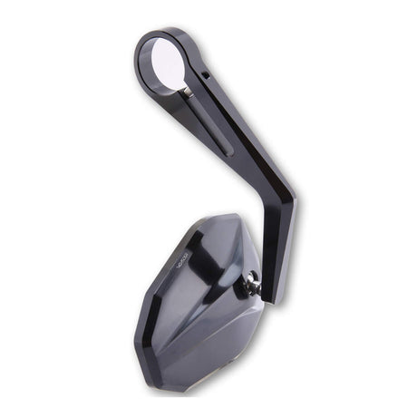 Lenkerendenspiegel HIGHSIDER VICTORY lang, schwarz, Aufnahme Ø 30 x B 12 mm