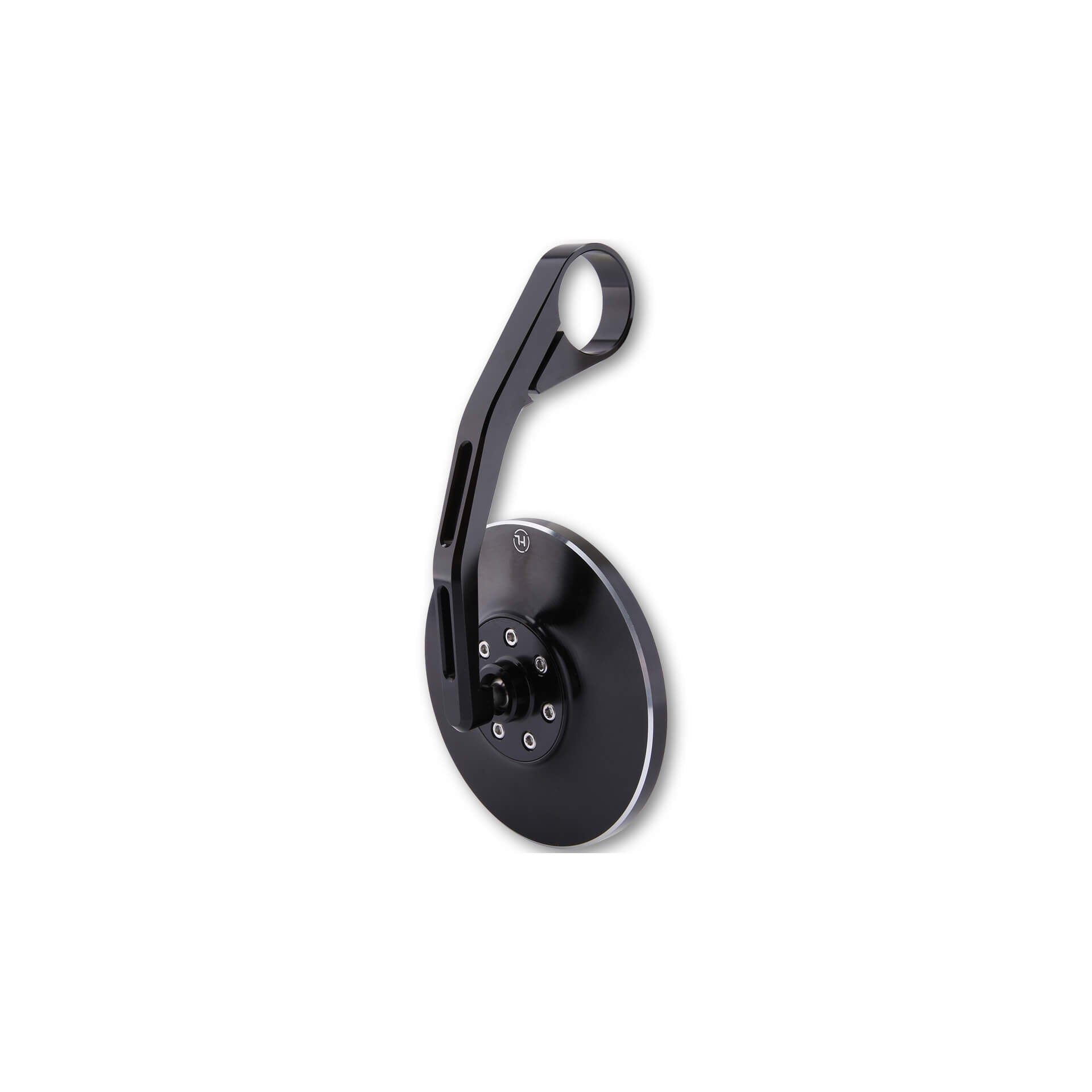 Lenkerendenspiegel CONERO 2, schwarz, Aufnahme Ø 30 x B 12 mm