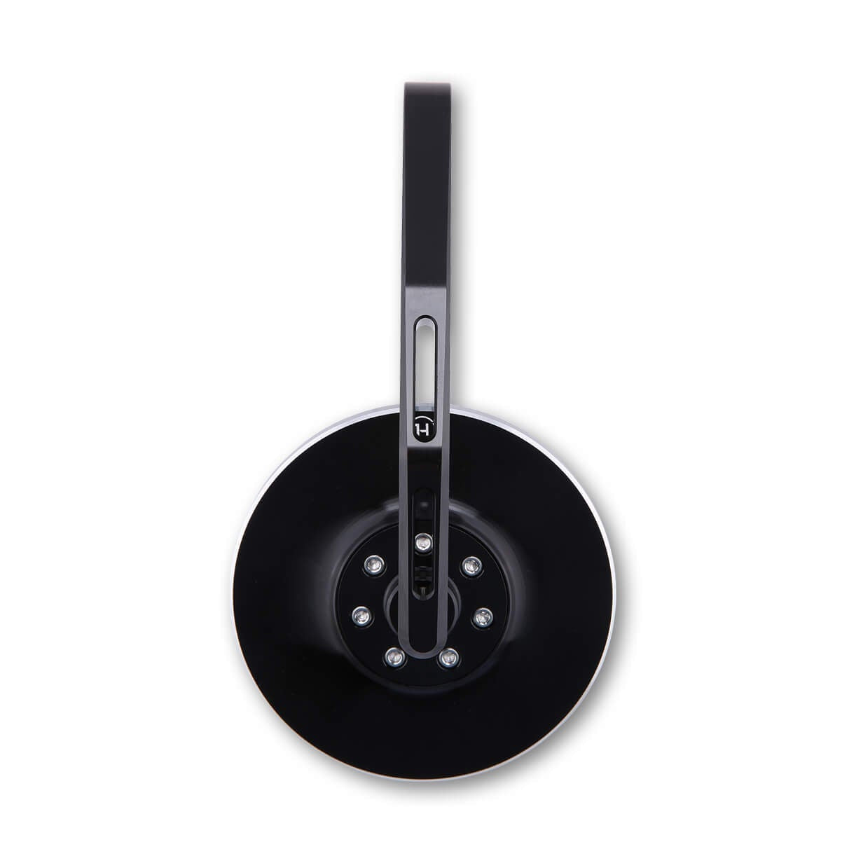 Lenkerendenspiegel CONERO 2, schwarz, Aufnahme Ø 30 x B 12 mm