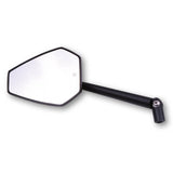 Lenkerspiegel Highsider Smart Surface, Schwarz, Aluminium, E-geprüft, M10