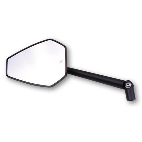 Lenkerspiegel Highsider Smart Surface, Schwarz, Aluminium, E-geprüft, M10