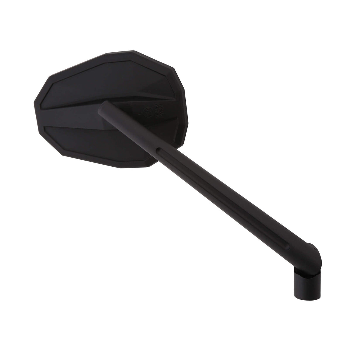 Lenkerspiegel Highsider Smart Straight-XL, Schwarz, Alu & ABS, E-geprüft, M10