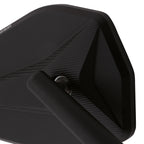 Lenkerspiegel HIGHSIDER VICTORY-X XL, schwarz matt, E-geprüft, M10 Gewinde