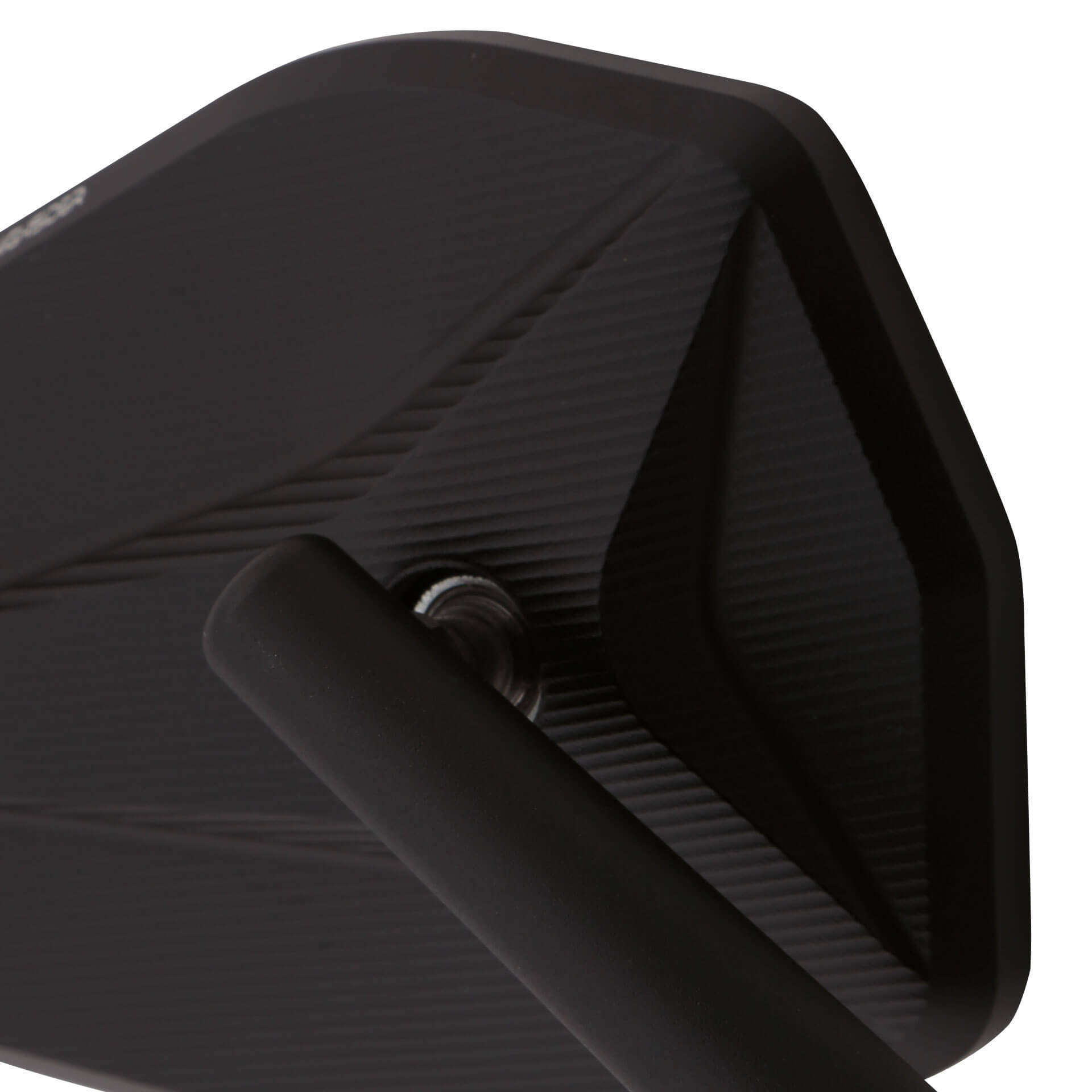 Lenkerspiegel HIGHSIDER VICTORY-X XL, schwarz matt, E-geprüft, M10 Gewinde