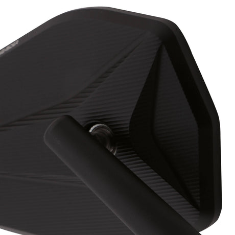 Lenkerspiegel HIGHSIDER VICTORY-X XL, schwarz matt, E-geprüft, M10 Gewinde
