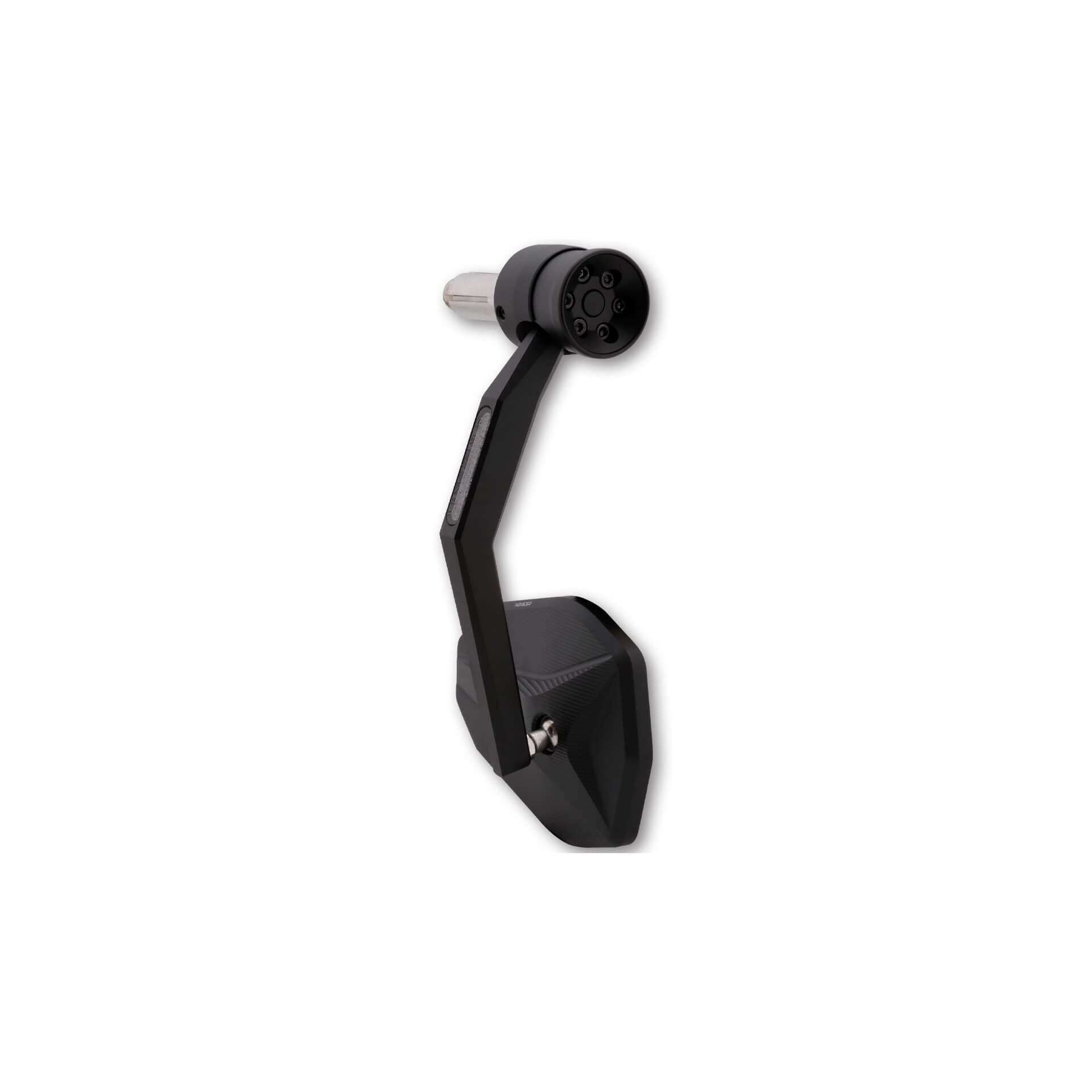 Lenkerendenspiegel HIGHSIDER VICTORY-X RIM mit LED Blinker, Klemmbereich 12-22 mm