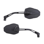 Lenkerspiegel Highsider VICTORY-SLIM, Alu schwarz, E-geprüft, M10 Gewinde