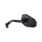 Lenkerspiegel Highsider VICTORY-SLIM, Alu schwarz, E-geprüft, M10 Gewinde