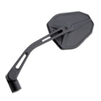 Lenkerspiegel Highsider VICTORY-SLIM, Alu schwarz, E-geprüft, M10 Gewinde