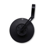 Lenkerendenspiegel HIGHSIDER CONERO 2 Black Edition kurz, schwarz, Aufnahme Ø 30 x B 12 mm