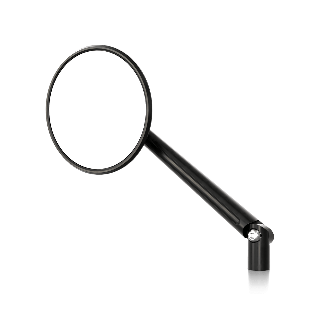 Lenkerspiegel SHIN YO CIRCULA-S, schwarz, E-geprüft, M10 Gewinde