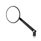 Lenkerspiegel SHIN YO CIRCULA-S, schwarz, E-geprüft, M10 Gewinde