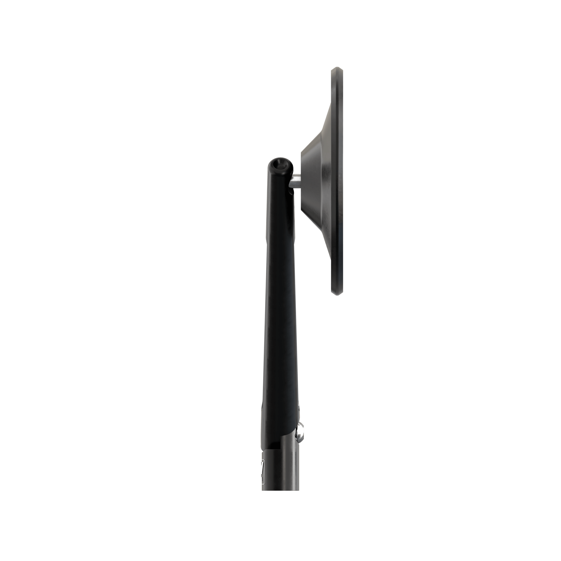 Lenkerspiegel SHIN YO CIRCULA-S, schwarz, E-geprüft, M10 Gewinde