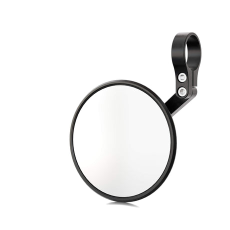 Lenkerendenspiegel HIGHSIDER SMART CIRCULA-S kurz, schwarz, Aufnahme Ø 30 x B 12 mm