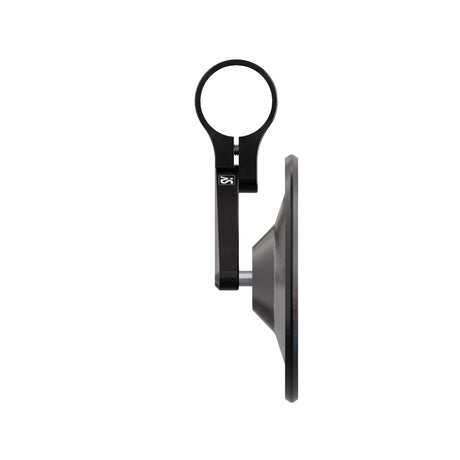 Lenkerendenspiegel HIGHSIDER SMART CIRCULA-S kurz, schwarz, Aufnahme Ø 30 x B 12 mm