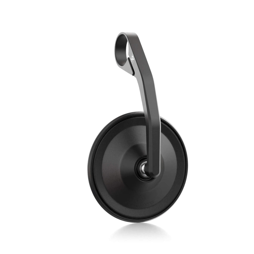 Lenkerendenspiegel SHIN YO CIRCULA-S lang, schwarz, Aufnahme Ø 30 x B 12 mm