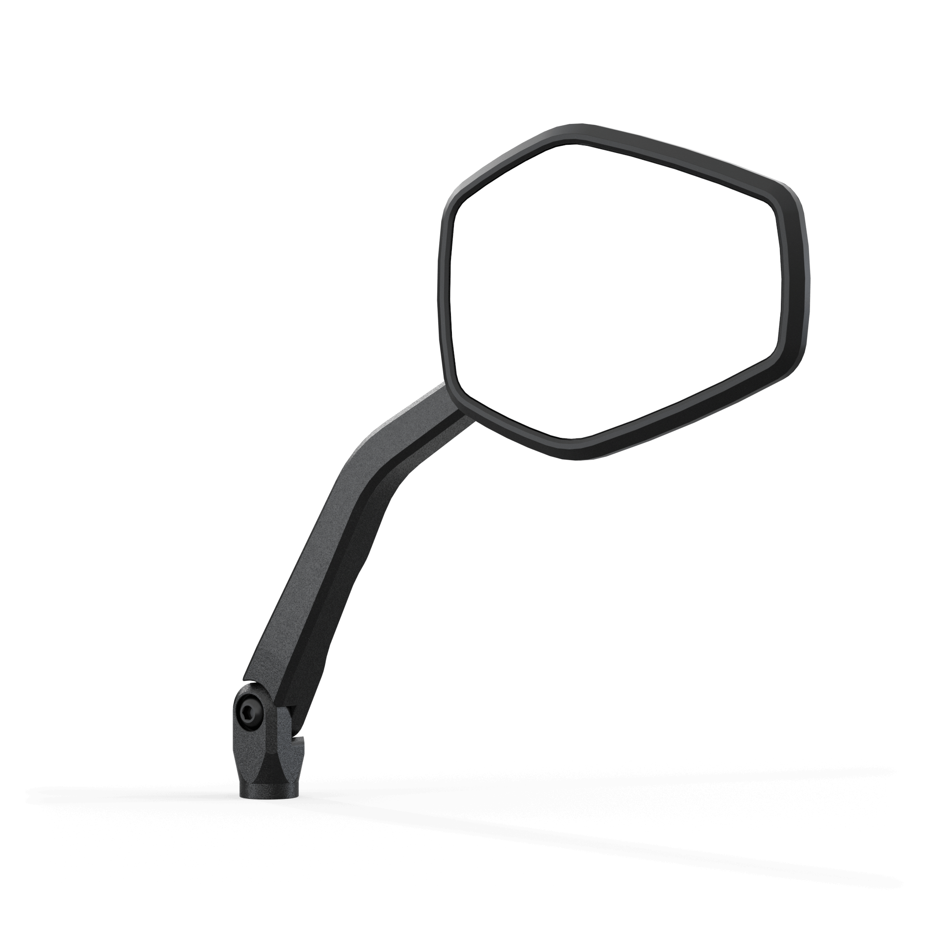Lenkerspiegel Paar HIGHSIDER ESAGANO-RS, schwarz, E-​geprüft, M10 Gewinde