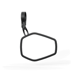 Lenkerendenspiegel HIGHSIDER ESAGANO-RS kurz, schwarz, Aufnahme Ø 30 x B 12 mm
