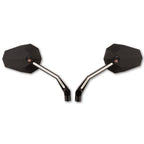 Lenkerspiegel Paar HIGHSIDER STEALTH-X4 mit Blinker & Positionslicht, E-​geprüft, M10 Gewinde
