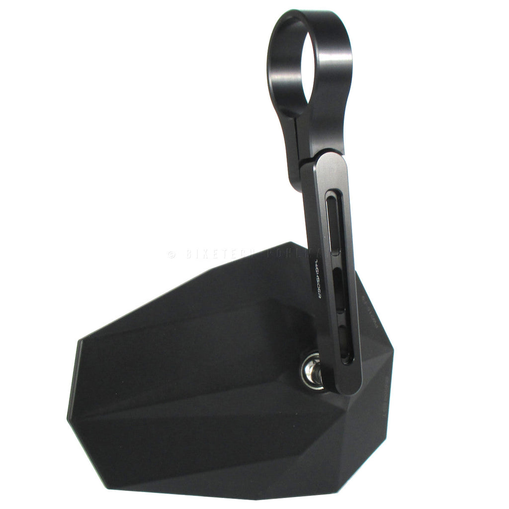 Lenkerendenspiegel STEALTH X5, Aufnahme Ø 30 x B 12 mm