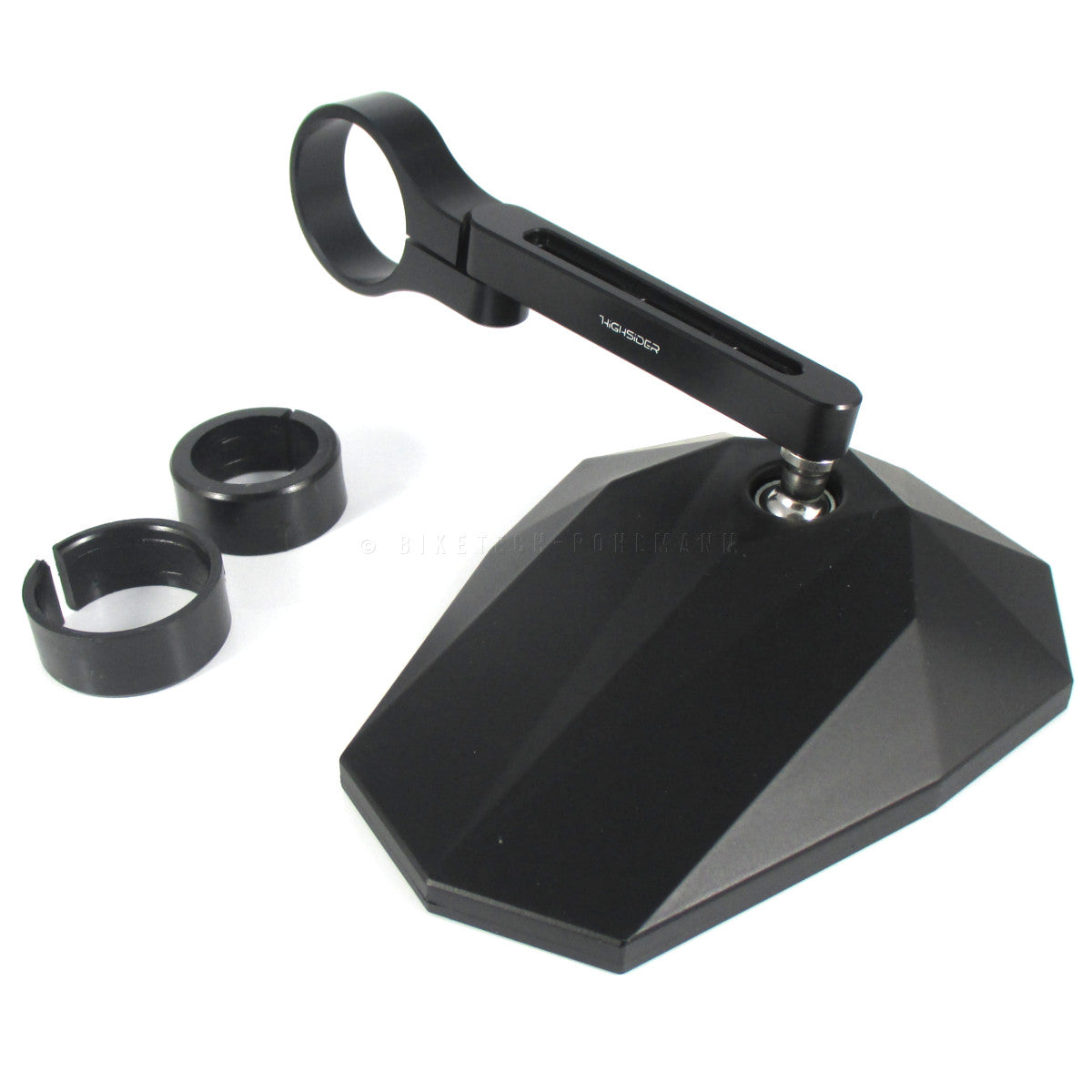 Lenkerendenspiegel STEALTH X5, Aufnahme Ø 30 x B 12 mm