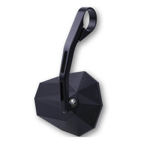 Lenkerendenspiegel HIGHSIDER STEALTH-X6 lang, schwarz, Aufnahme Ø 30 x B 12 mm