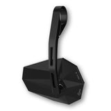 Lenkerendenspiegel HIGHSIDER STEALTH-X6 lang, schwarz, Aufnahme Ø 30 x B 12 mm