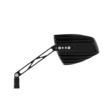 Lenkerspiegel Paar Highsider Pro Wave, Aluminium, E-geprüft, M10 Gewinde