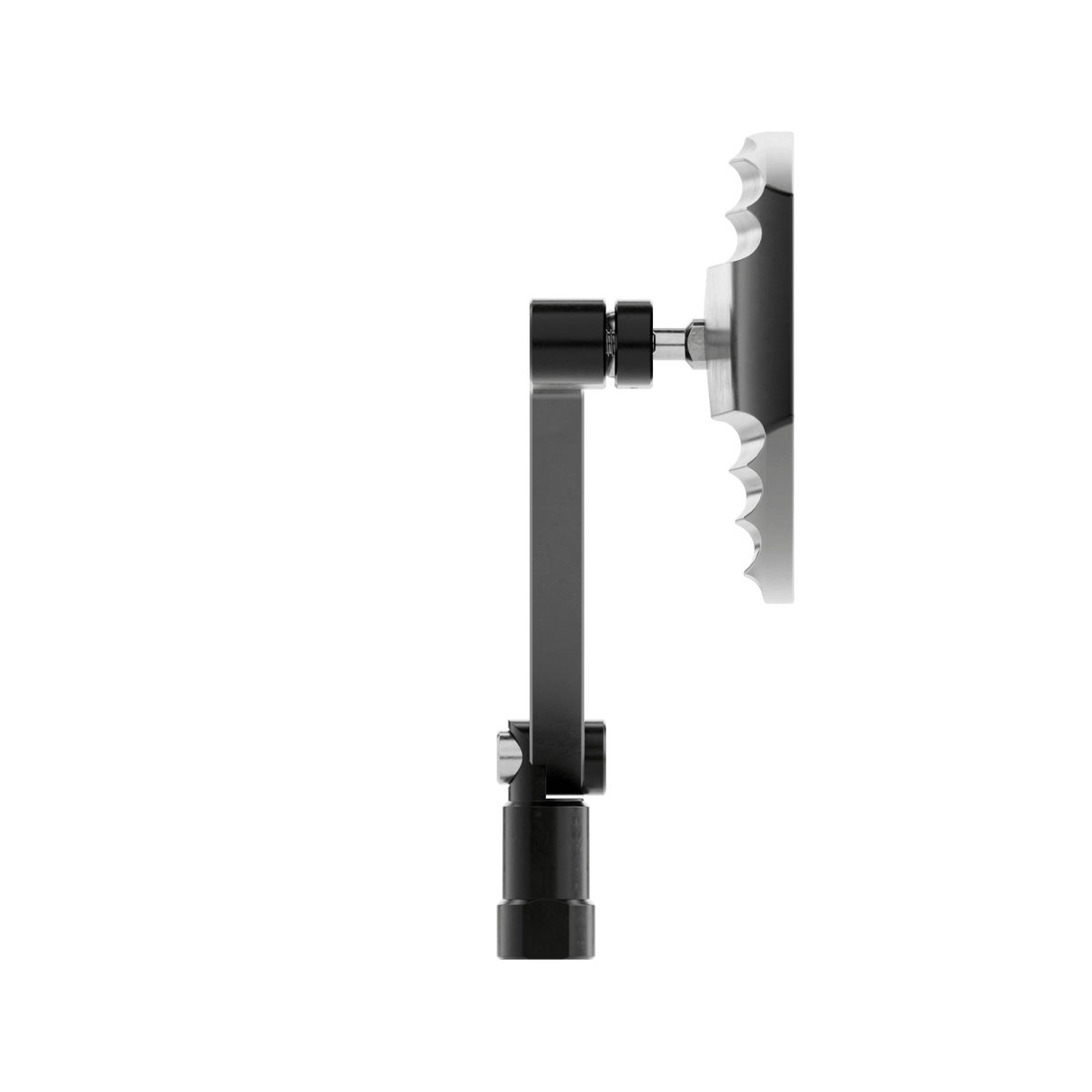 Lenkerspiegel Paar Highsider Pro Wave, Aluminium, E-geprüft, M10 Gewinde