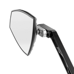 Lenkerspiegel Paar HIGHSIDER WAVE, silber, E-geprüft, M10 Gewinde