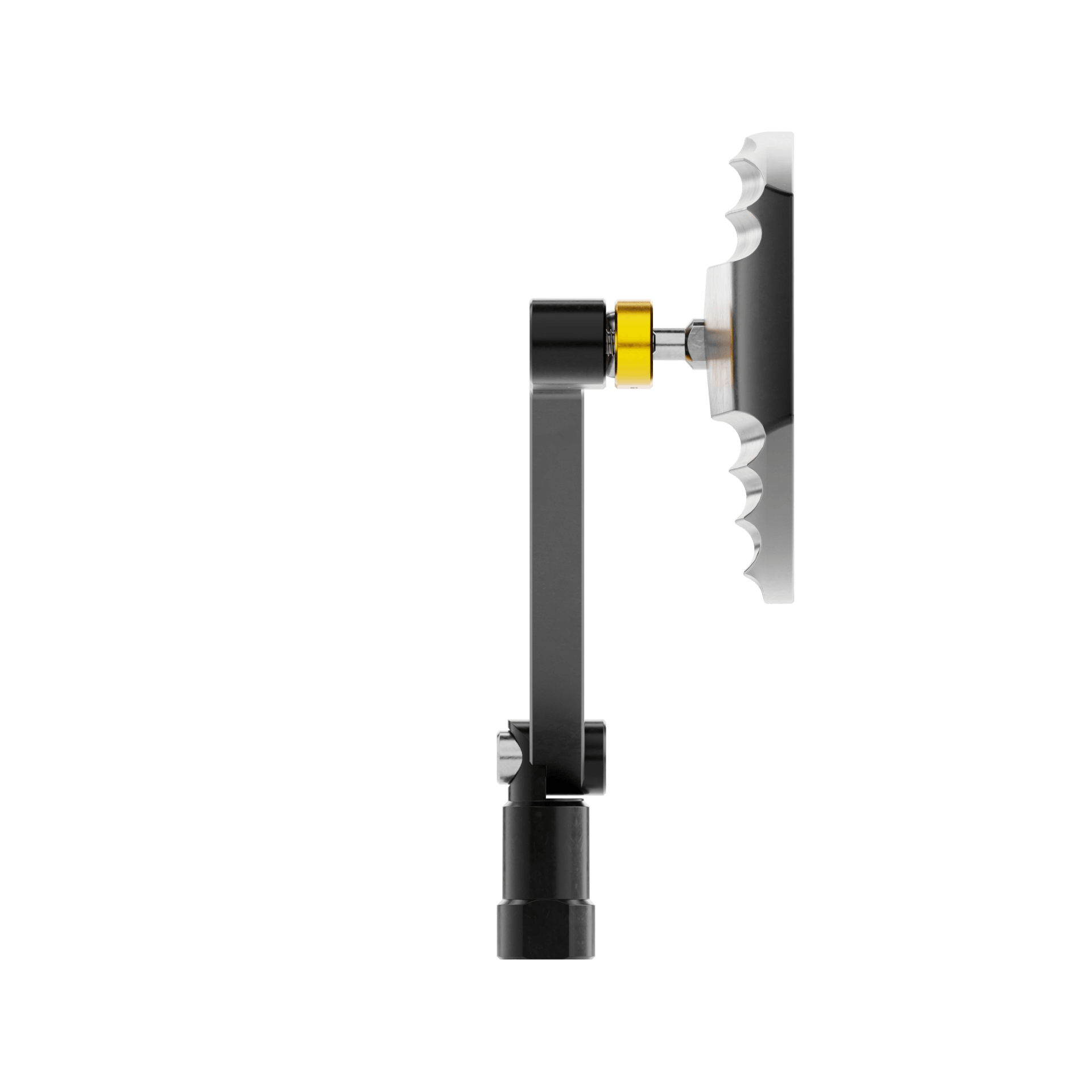 Lenkerspiegel Paar HIGHSIDER WAVE, gold, E-geprüft, M10 Gewinde