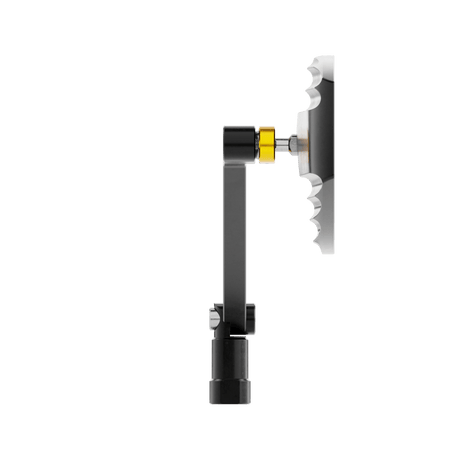Lenkerspiegel Paar Highsider Pro Wave, Aluminium, E-geprüft, M10 Gewinde