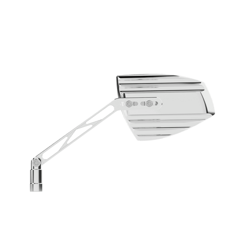 Lenkerspiegel Paar Highsider Pro Wave, Aluminium, E-geprüft, M10 Gewinde