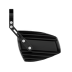 Lenkerendenspiegel Paar HIGHSIDER WAVE, schwarz, Aufnahme Ø 30 x B 12 mm