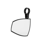 Lenkerendenspiegel Paar HIGHSIDER WAVE, schwarz, Aufnahme Ø 30 x B 12 mm
