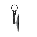Lenkerendenspiegel HIGHSIDER ENTERPRISE-EP1, silber, Aufnahme Ø 30 x B 12 mm